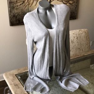 INC International Concepts Open Duster Cardigan